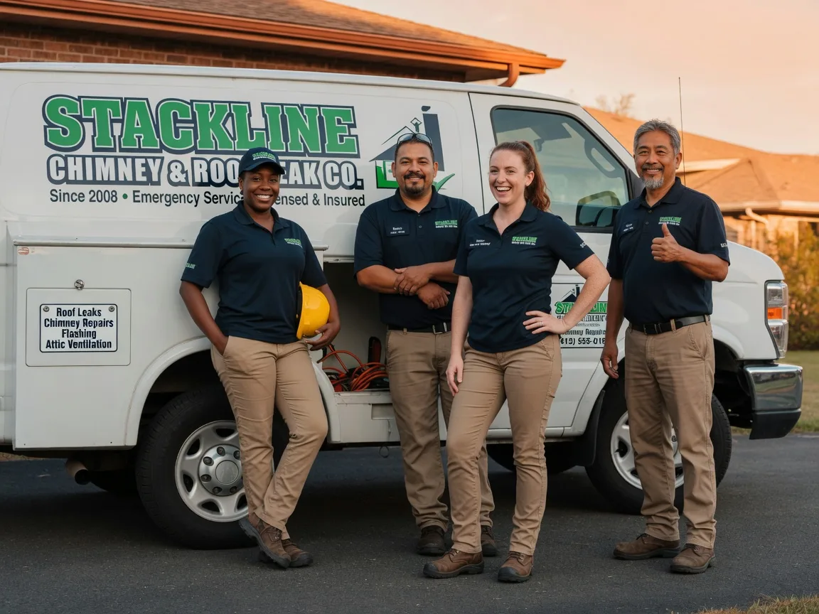Chimney flashing repair company in Nashville, MI